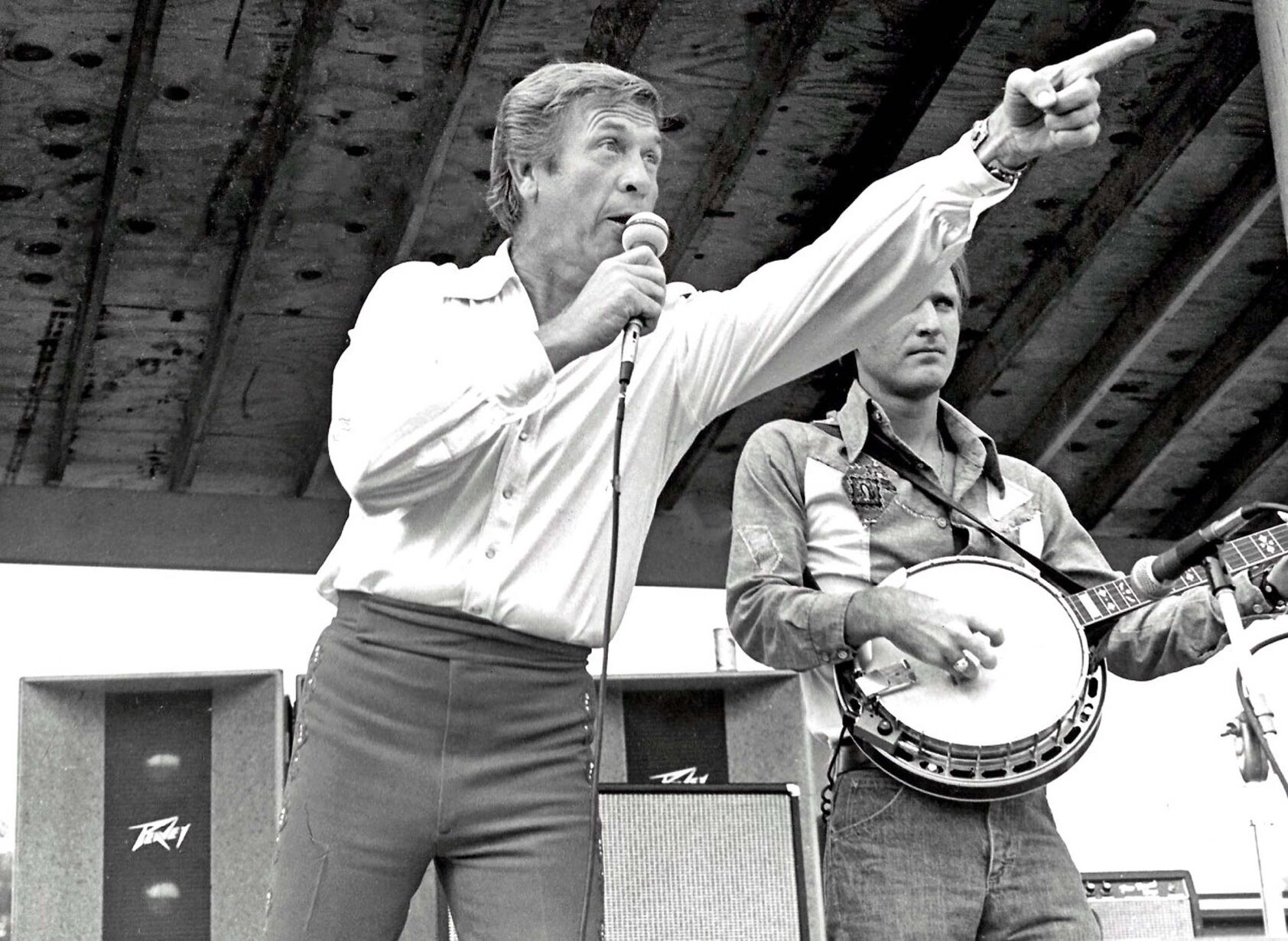 Buck Owens in Leesburg in 1975.
